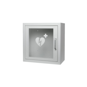 ARKY_Indendørs_Skab_til_Hjertestarter_front_med_aed_mærke