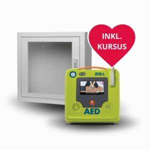 Zoll AED 3 + Arky Indendørsskab Hvid + Kursus
