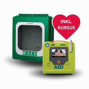 Zoll AED 3 + Arky Udendørs Hjertestarterskab + Kursus