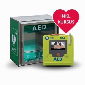Zoll AED 3 Hjertestarter + Claus Andersen Udendørsskab + Kursus