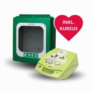 Zoll AED Plus + Arky Udendørs Hjertestarterskab + Kursus