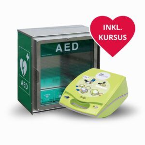 Zoll AED Plus + Claus Andersen Hjertestarterskab + Kursus