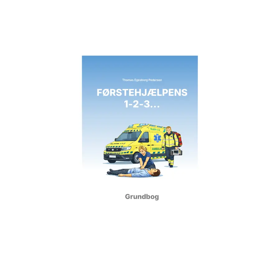 Førstehjælpsbog - Førstehjælpens 1-2-3
